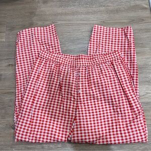 Gingham Pants